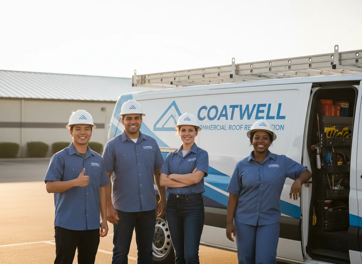 Commercial roof coating company in Fultonham, NY